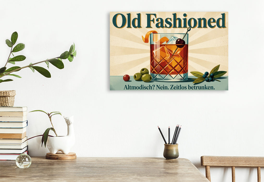 Premium Textil-Leinwand Ein echter Klassiker