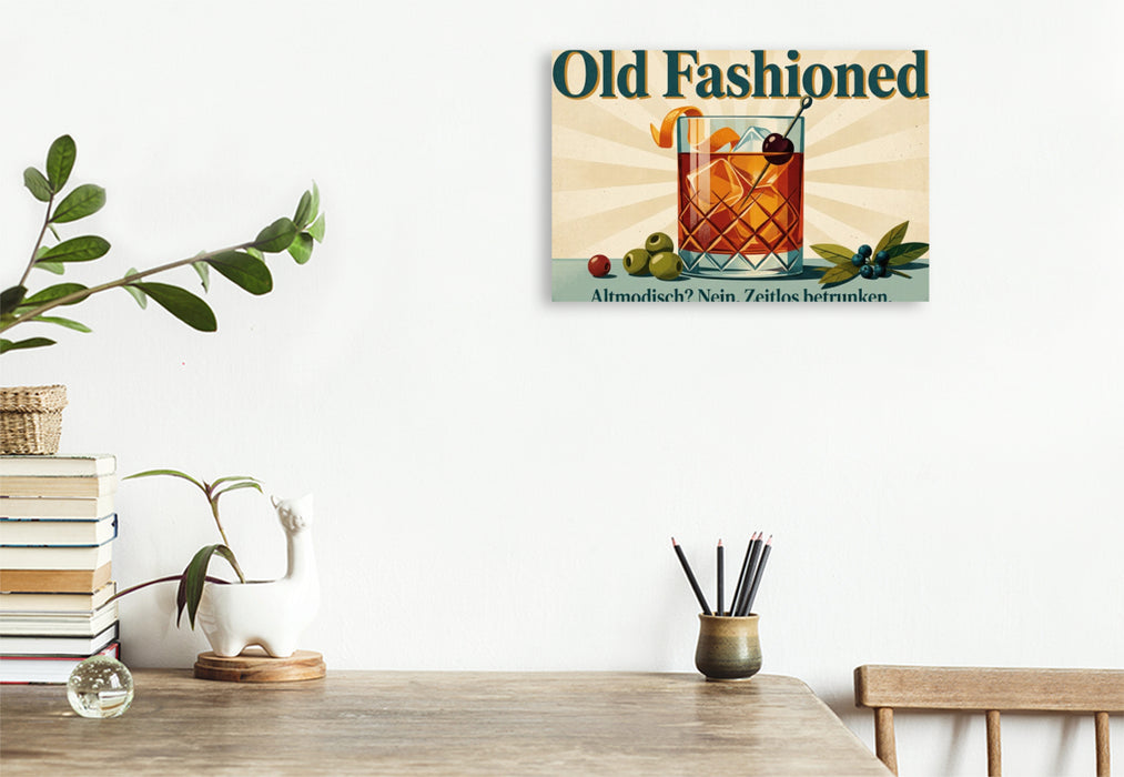 Premium Textil-Leinwand Ein echter Klassiker