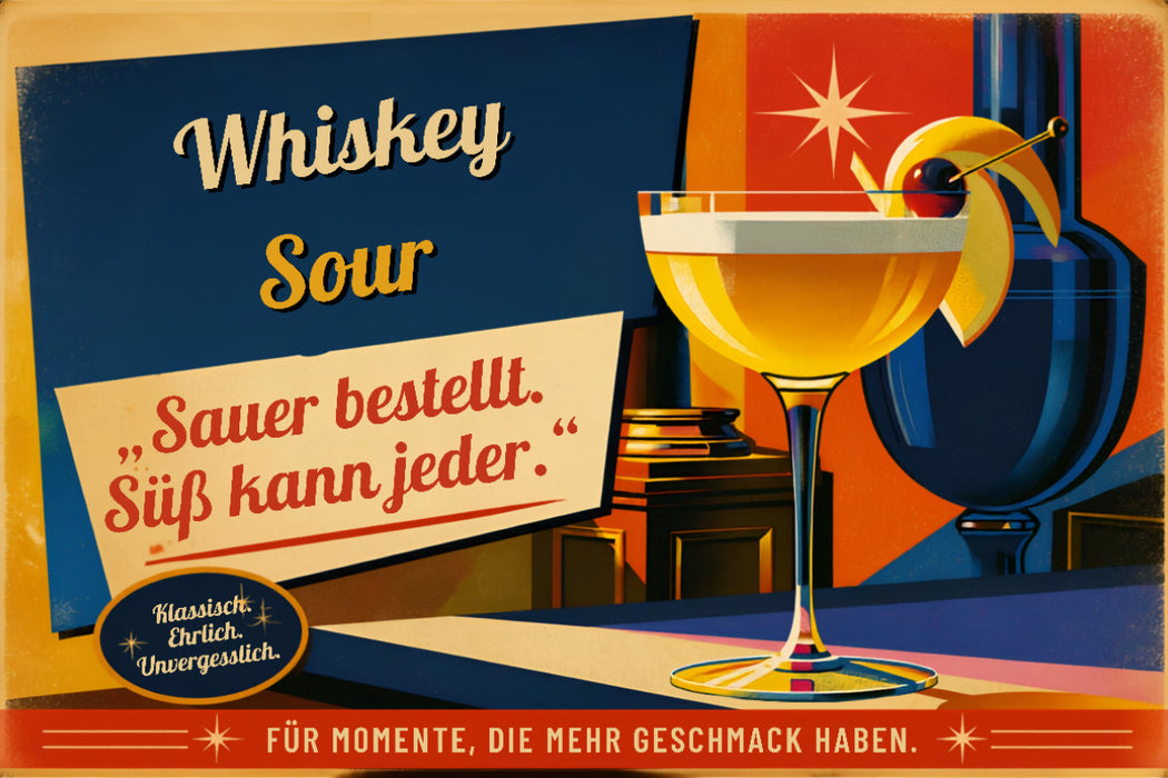 Premium Textil-Leinwand Ein Motiv aus dem Kalender Vintage Cocktail Club