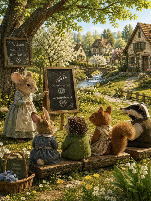 Die Schule der Natur - CALVENDO Foto-Puzzle'