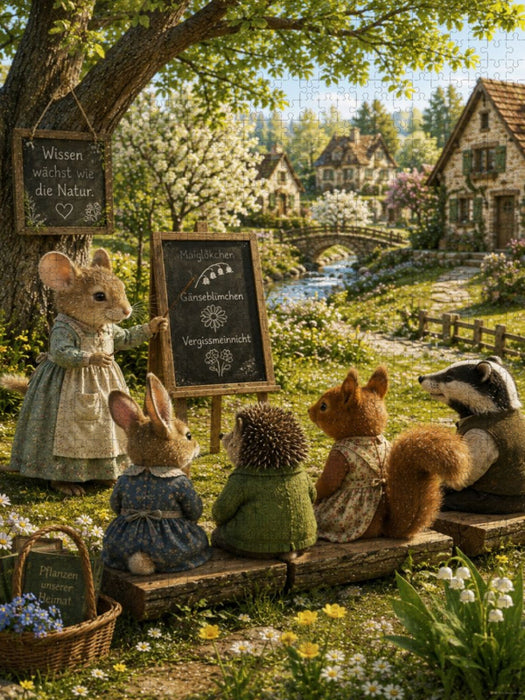 Die Schule der Natur - CALVENDO Foto-Puzzle'