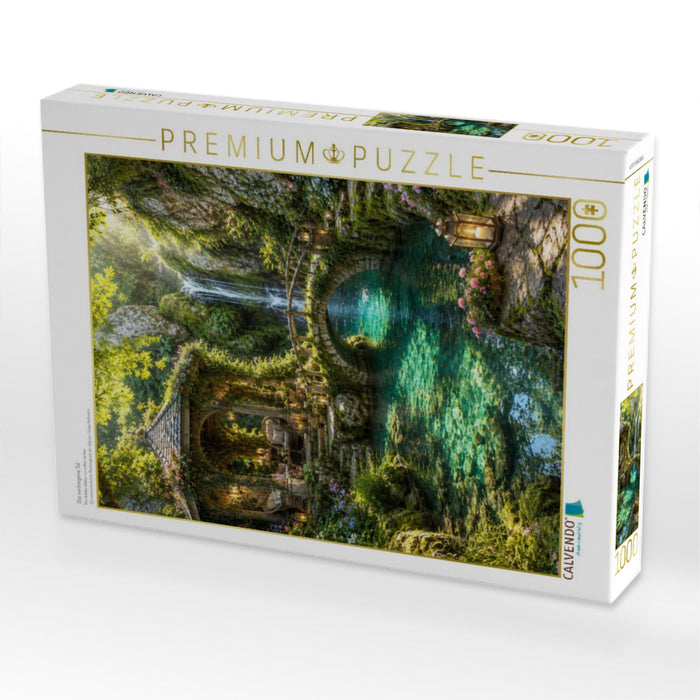 Das verborgene Tal - CALVENDO Foto-Puzzle'