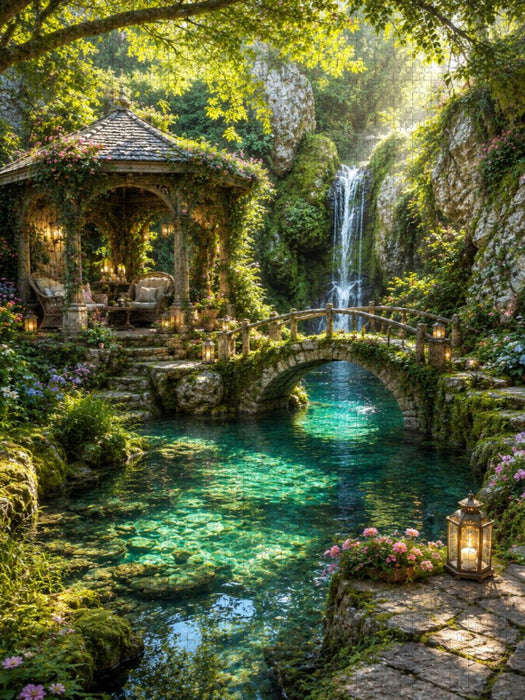 Das verborgene Tal - CALVENDO Foto-Puzzle'