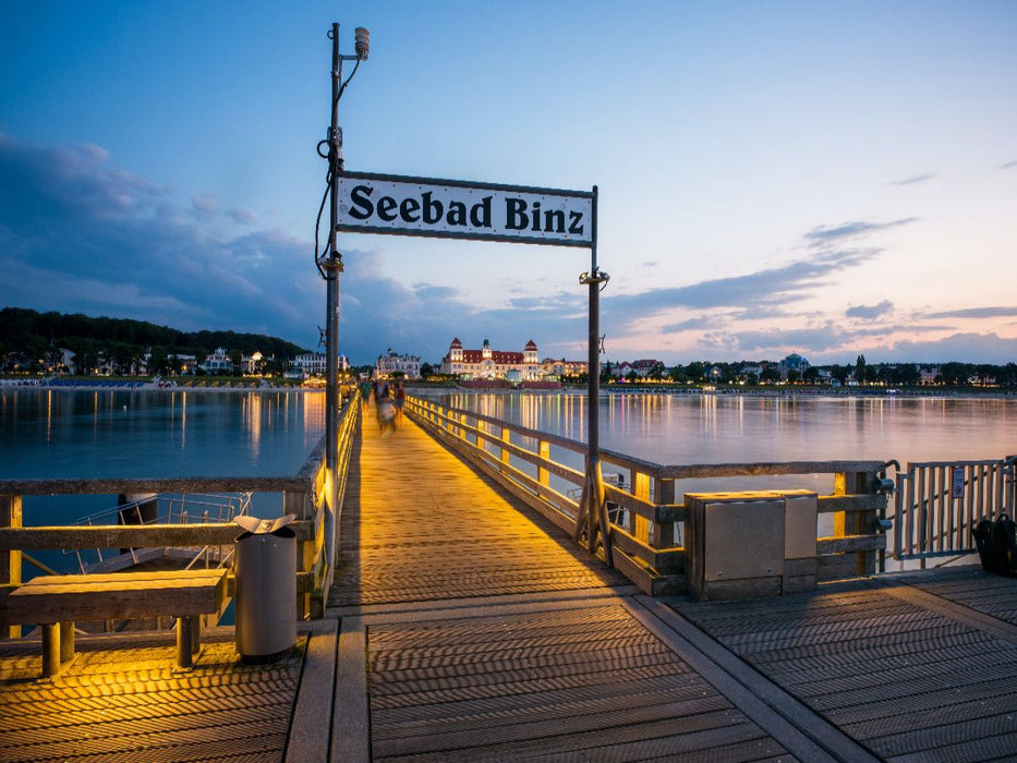 Insel Rügen - Seebrücke Binz - CALVENDO Foto-Puzzle'