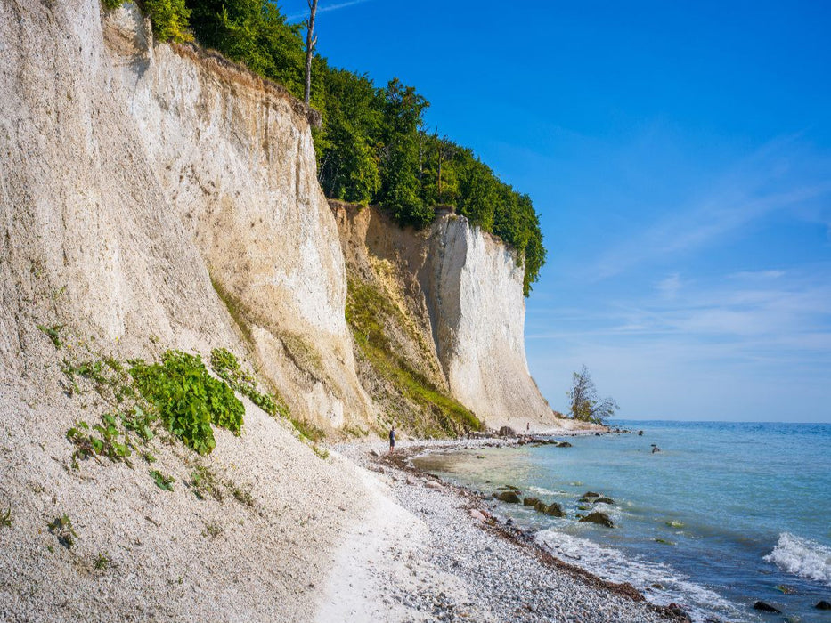 Insel Rügen - Kreideküste nördlich von Sassnitz - CALVENDO Foto-Puzzle'
