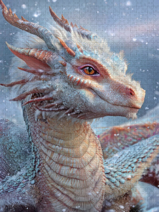 Erwachte Drachen - CALVENDO Foto-Puzzle'