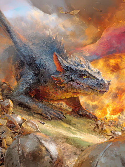 Erwachte Drachen - CALVENDO Foto-Puzzle'