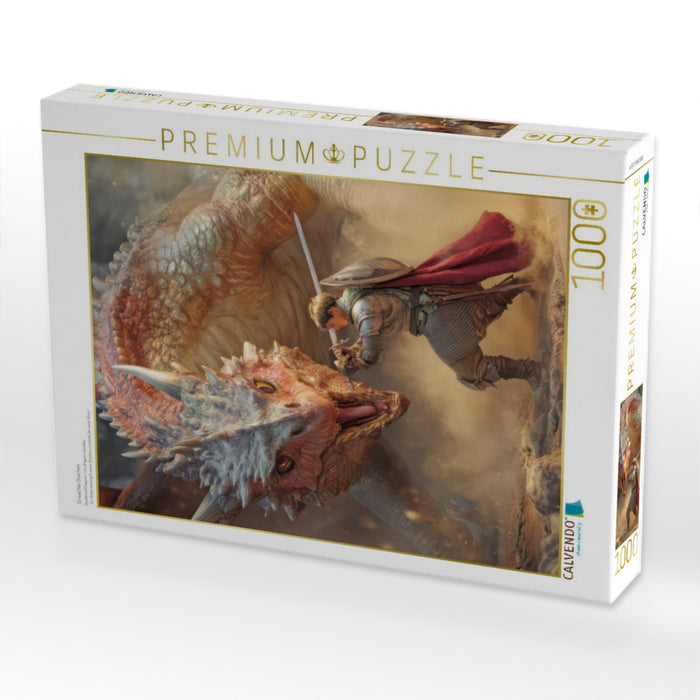Erwachte Drachen - CALVENDO Foto-Puzzle'