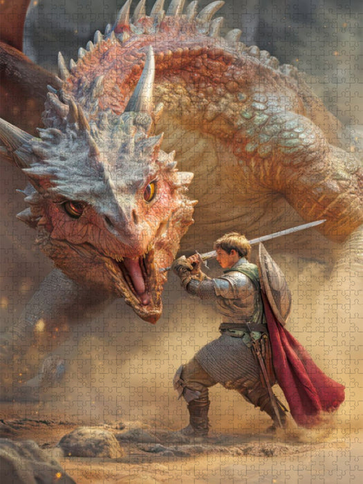 Erwachte Drachen - CALVENDO Foto-Puzzle'