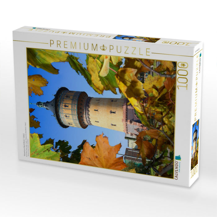 Wasserturm Nord HALLE / SAALE - CALVENDO Foto-Puzzle'