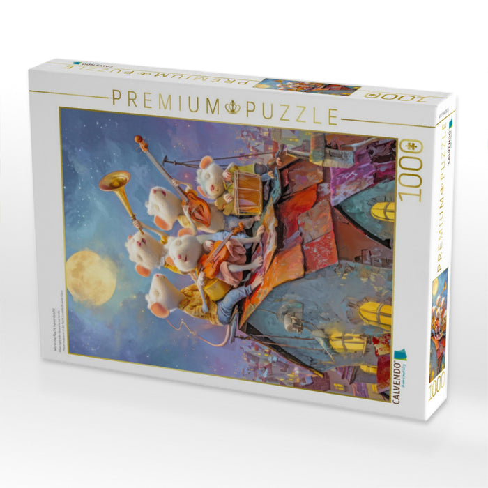 Wenn die Nacht hereinbricht - CALVENDO Foto-Puzzle'
