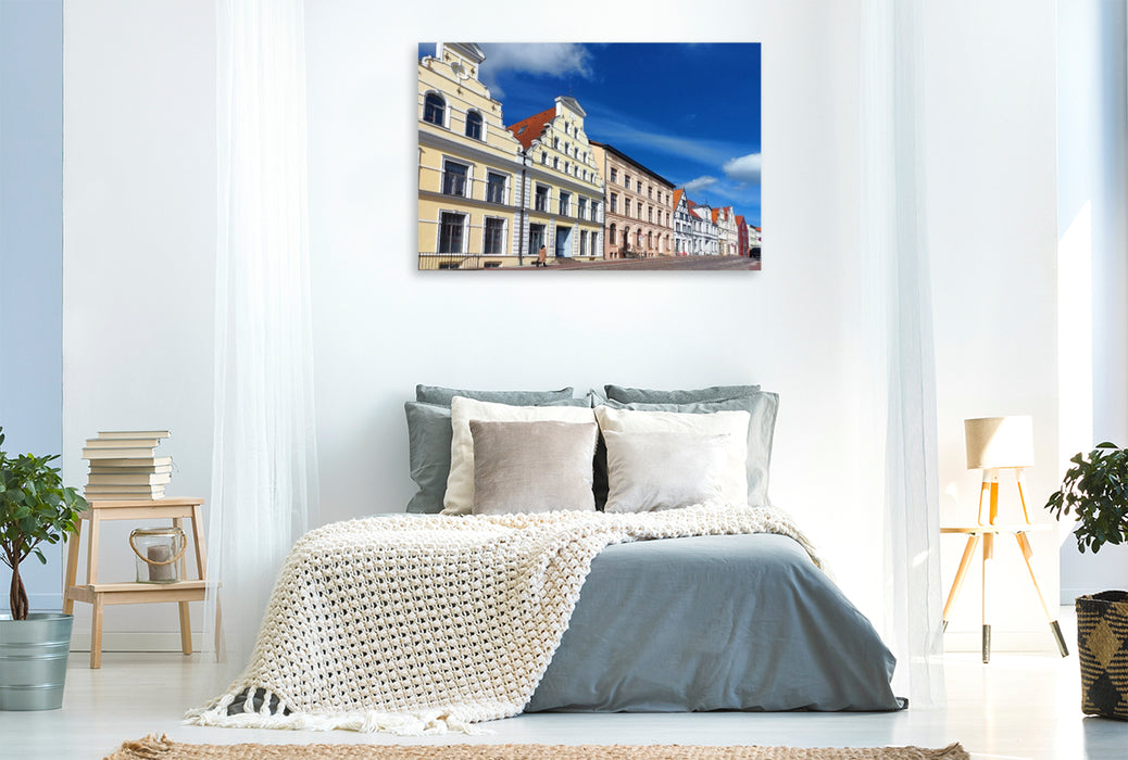 Premium Textil-Leinwand Wismar, Dankwartstraße