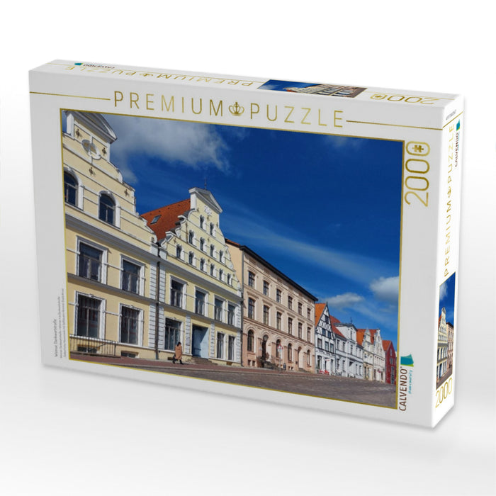 Wismar, Dankwartstraße - CALVENDO Foto-Puzzle'