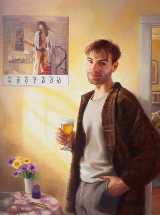 Biertrinken nach Kalender - CALVENDO Foto-Puzzle'