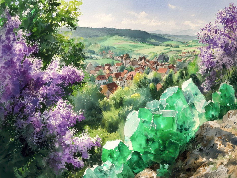 Smaragd - CALVENDO Foto-Puzzle'