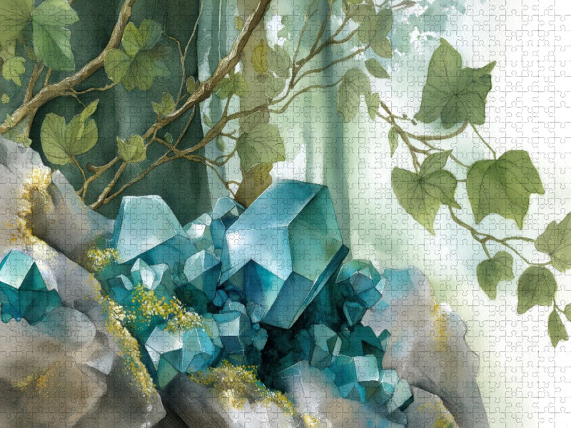 Aquamarin - CALVENDO Foto-Puzzle'