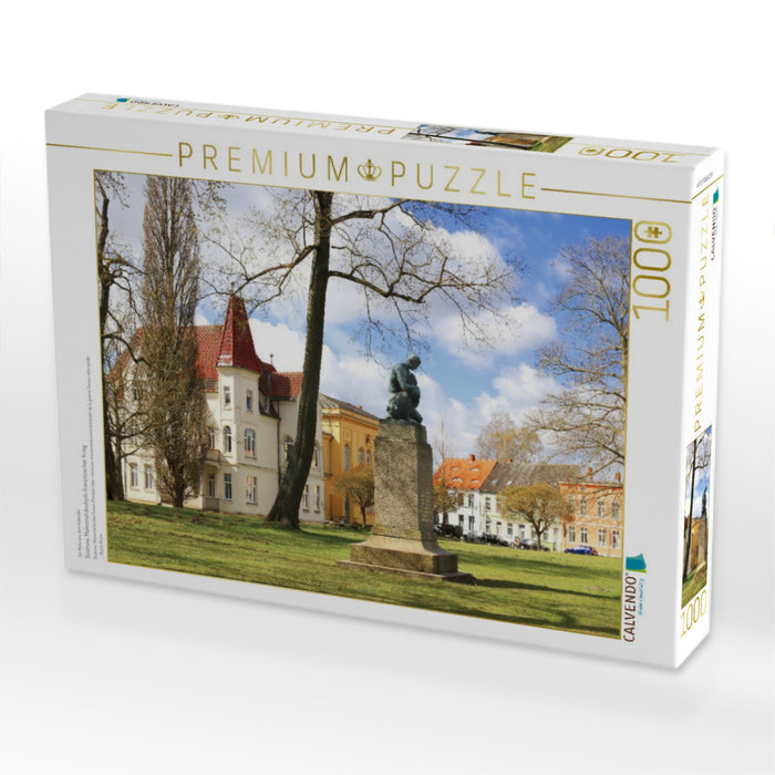 Güstrow, Mahnmal deutsch-französischer Krieg - CALVENDO Foto-Puzzle'
