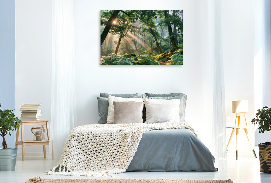 Premium Textil-Leinwand Ein Hauch von Herbst