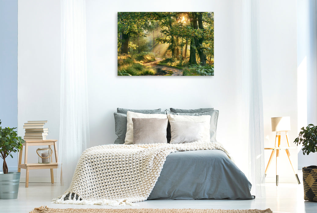 Premium Textil-Leinwand Goldene Sommertage