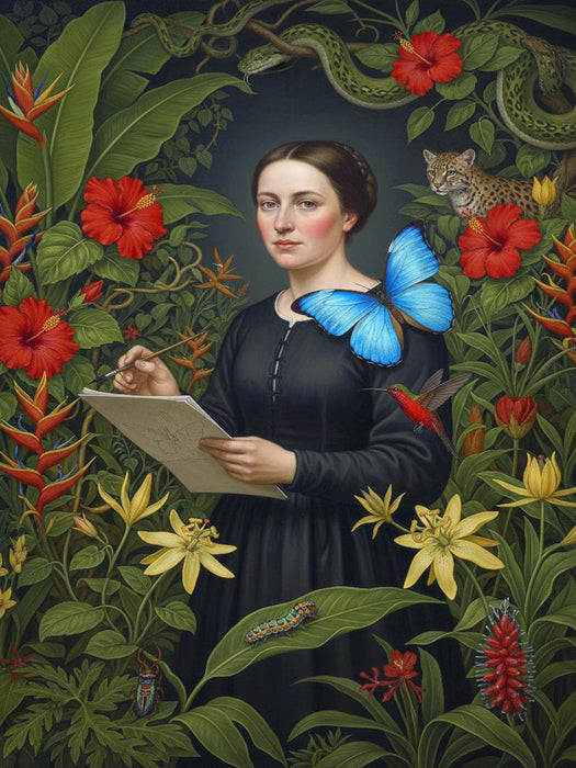 Maria Sibylla Merian (1647–1717) - CALVENDO Foto-Puzzle'