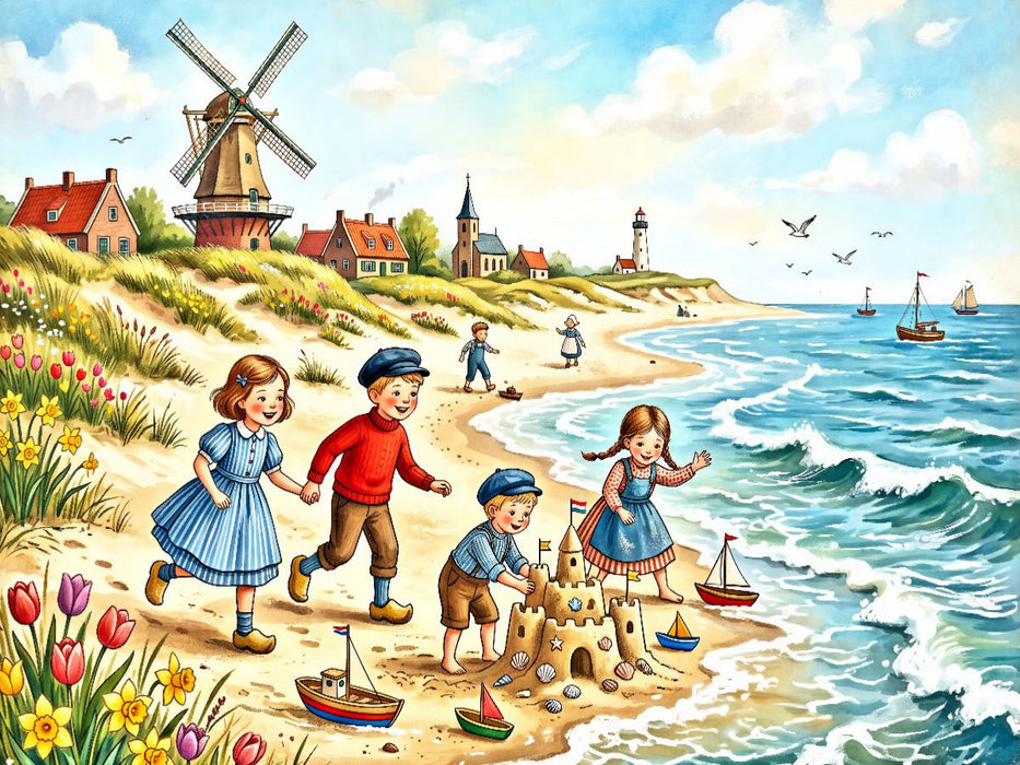 Ein Tag am Meer - CALVENDO Foto-Puzzle'