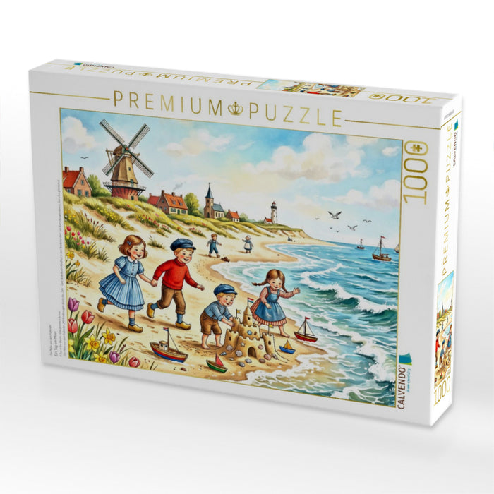 Ein Tag am Meer - CALVENDO Foto-Puzzle'