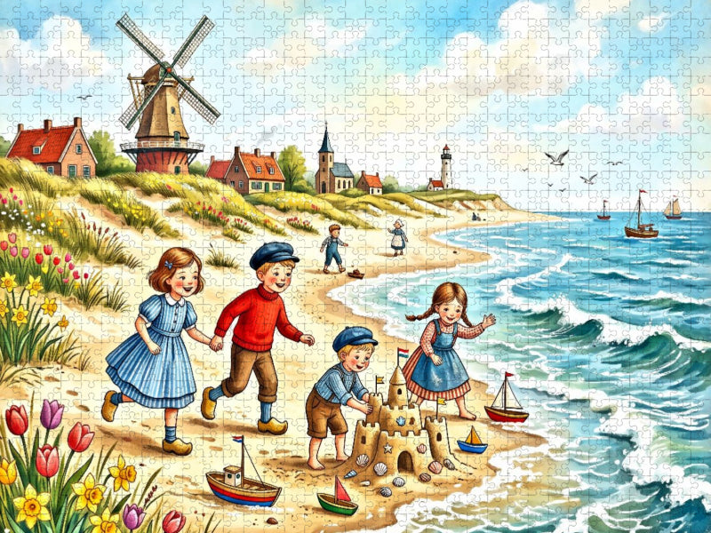 Ein Tag am Meer - CALVENDO Foto-Puzzle'