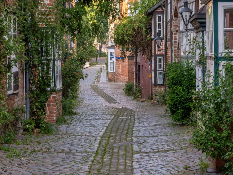 Auf dem Meere – Historisches Lüneburg - CALVENDO Foto-Puzzle'