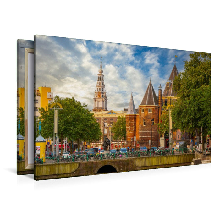 Premium Textil-Leinwand Geldersekade