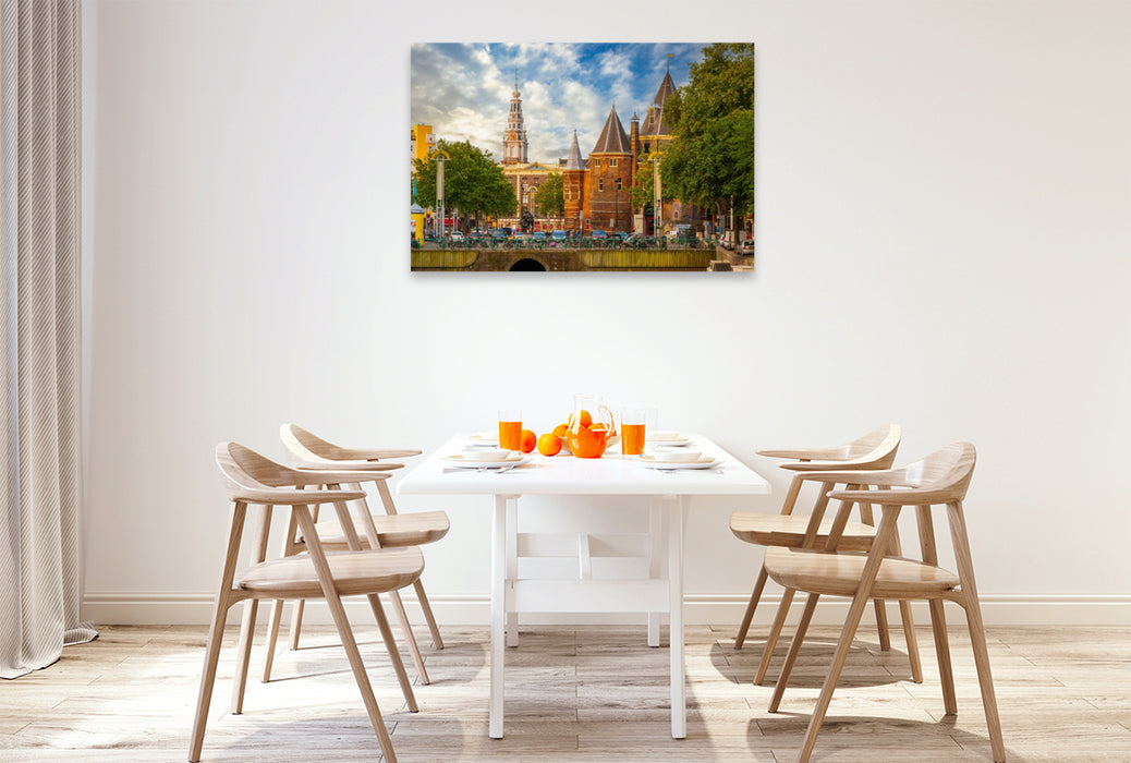 Premium Textil-Leinwand Geldersekade