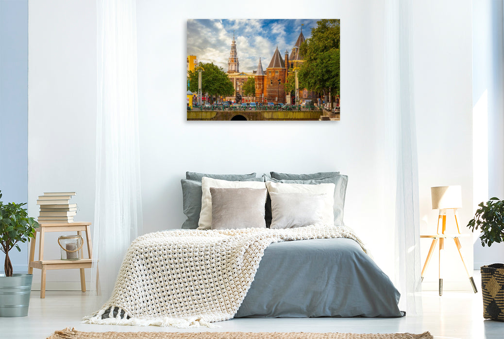 Premium Textil-Leinwand Geldersekade