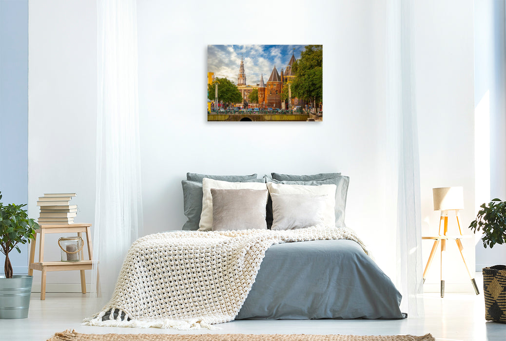 Premium Textil-Leinwand Geldersekade