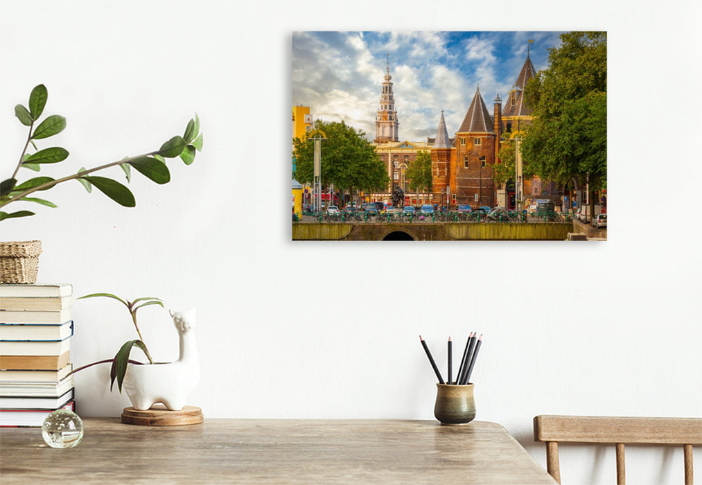 Premium Textil-Leinwand Geldersekade