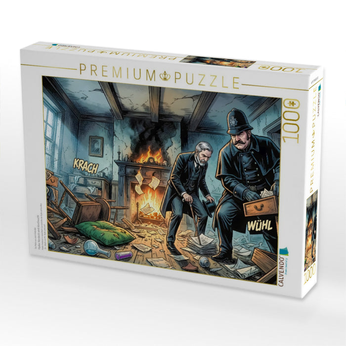Hydes Versteck wird durchsucht - CALVENDO Foto-Puzzle'