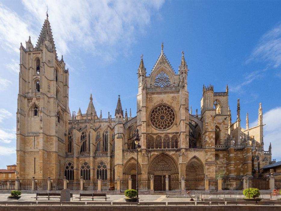 Die Kathedrale von León aus dem 13. Jahrhundert - CALVENDO Foto-Puzzle'