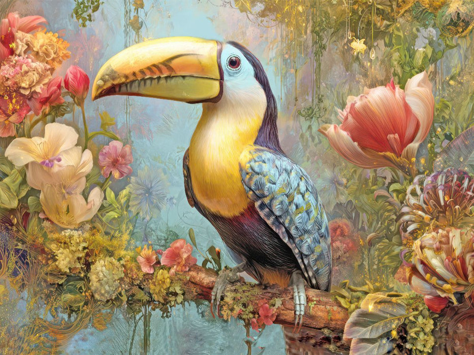 Dschungeltiere Wunderwelt - CALVENDO Foto-Puzzle'