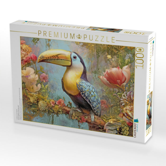 Dschungeltiere Wunderwelt - CALVENDO Foto-Puzzle'