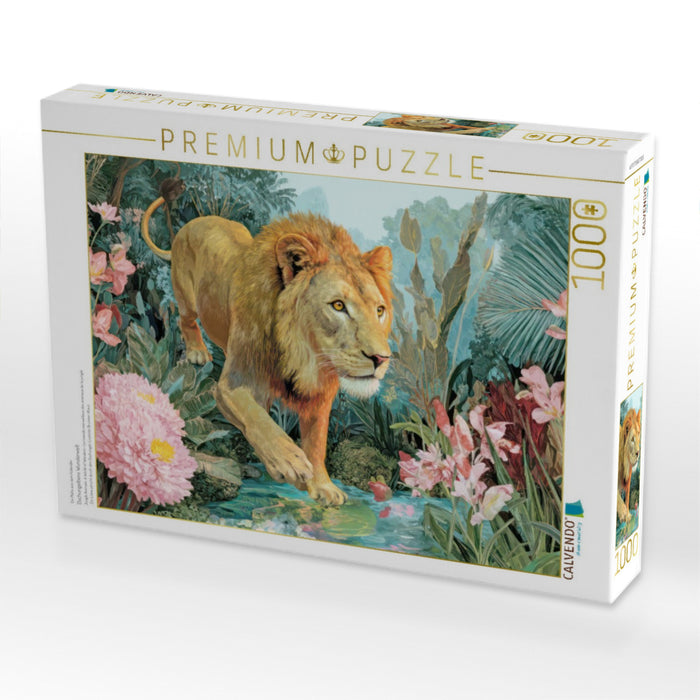 Dschungeltiere Wunderwelt - CALVENDO Foto-Puzzle'