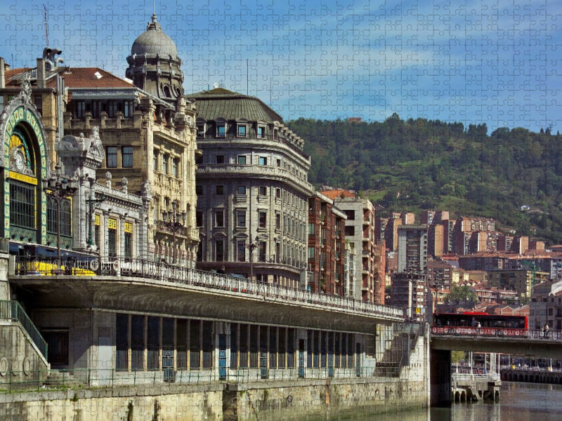 Altstadt von Bilbao - CALVENDO Foto-Puzzle'