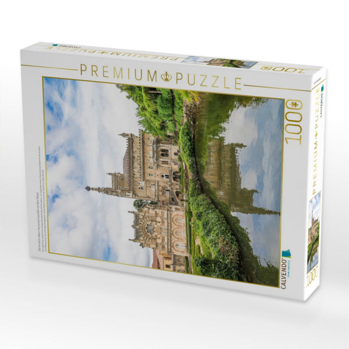 Die herrliche Natur harmoniert perfekt mit dem Palast. - CALVENDO Foto-Puzzle'