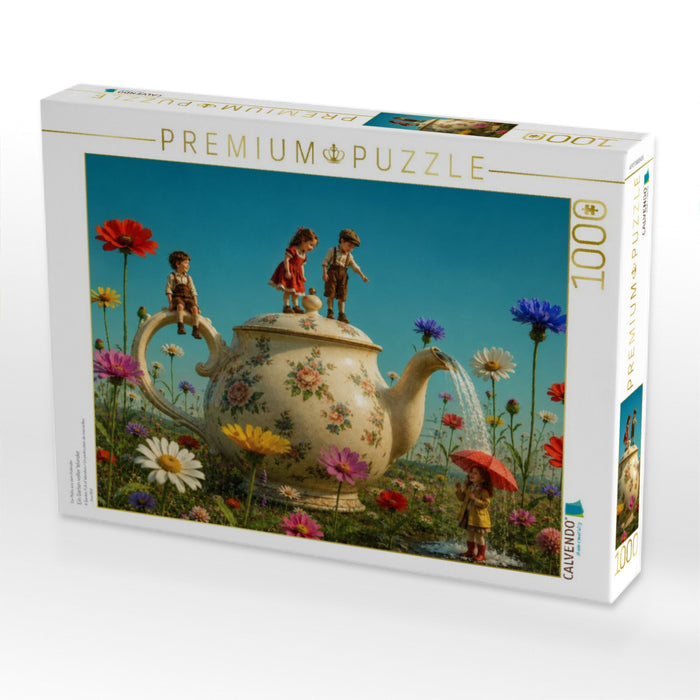 Ein Garten voller Wunder - CALVENDO Foto-Puzzle'