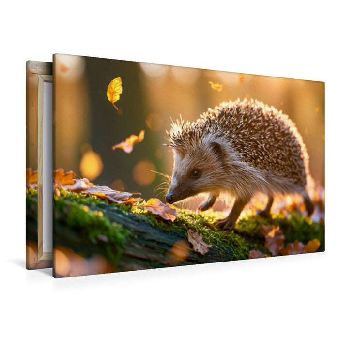 Premium Textil-Leinwand Klein und wunderbar lebendig