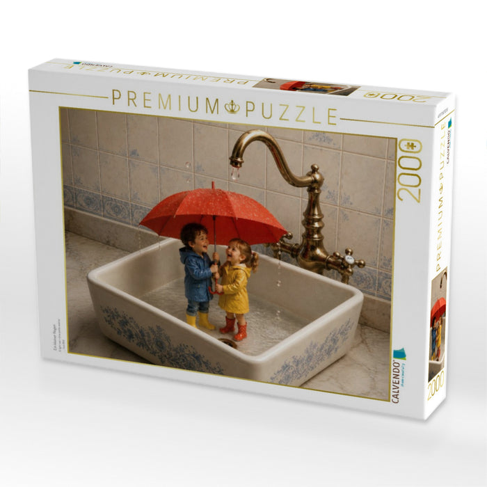 Ein kleiner Regen - CALVENDO Foto-Puzzle'