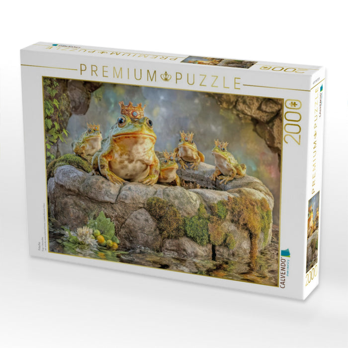 Frösche - CALVENDO Foto-Puzzle'