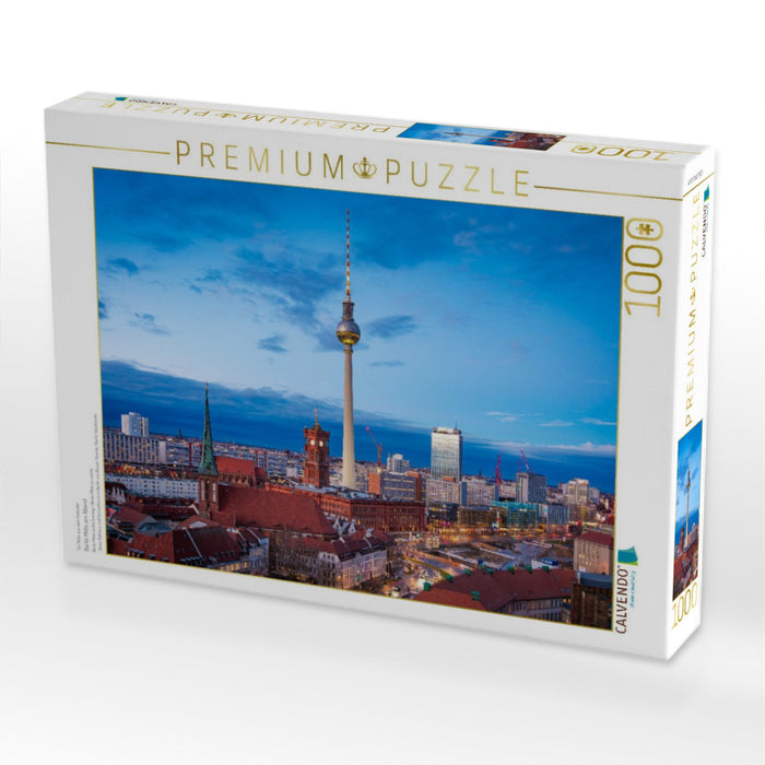 Berlin Mitte am Abend - CALVENDO Foto-Puzzle'