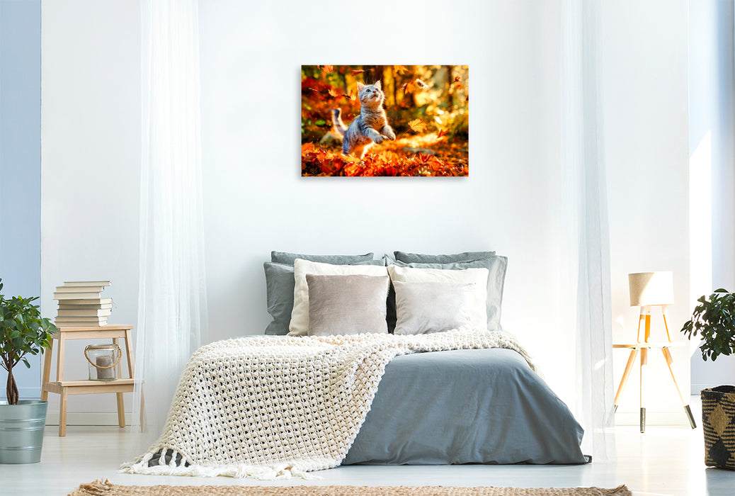 Premium Textil-Leinwand Der kleine Räuber