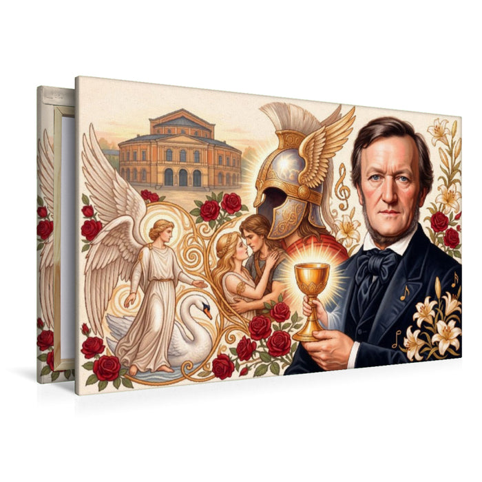 Premium Textil-Leinwand Richard Wagner (1813–1883)