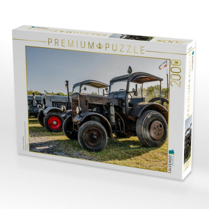 Technik mit Charakter - CALVENDO Foto-Puzzle'