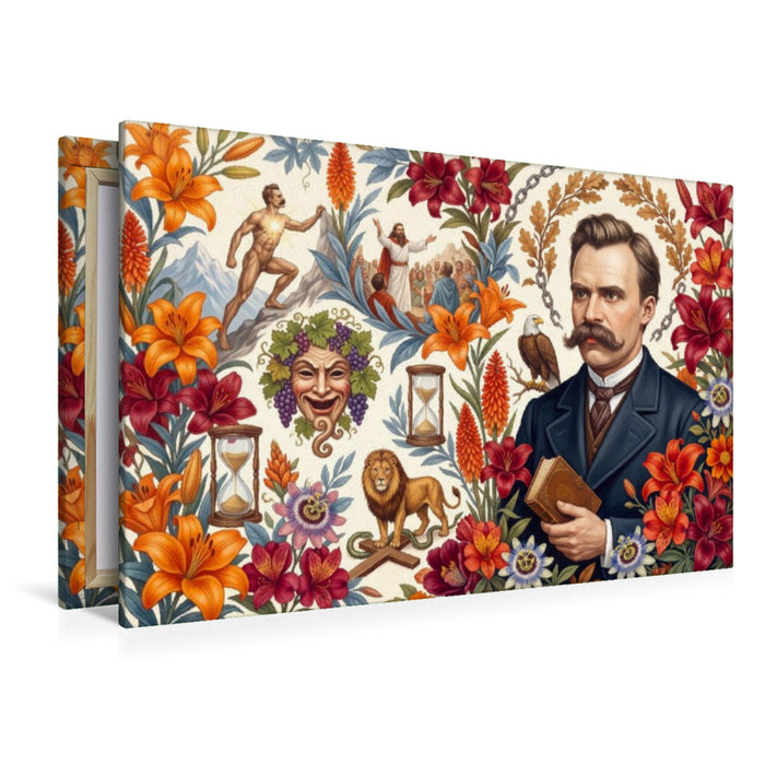 Premium Textil-Leinwand Friedrich Nietzsche (1844–1900)