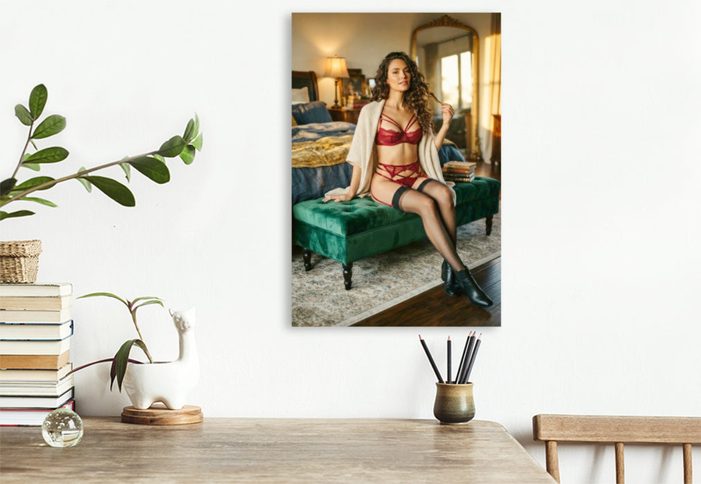 Premium Textil-Leinwand Herbstliche Verführung